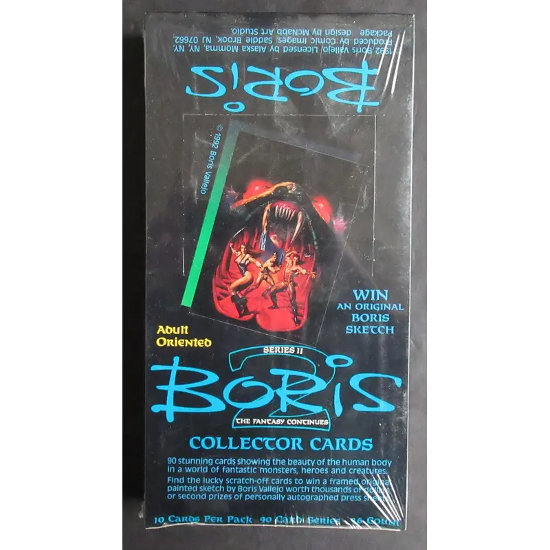 1992 Comic Images Boris Series 2 Box (36/10)