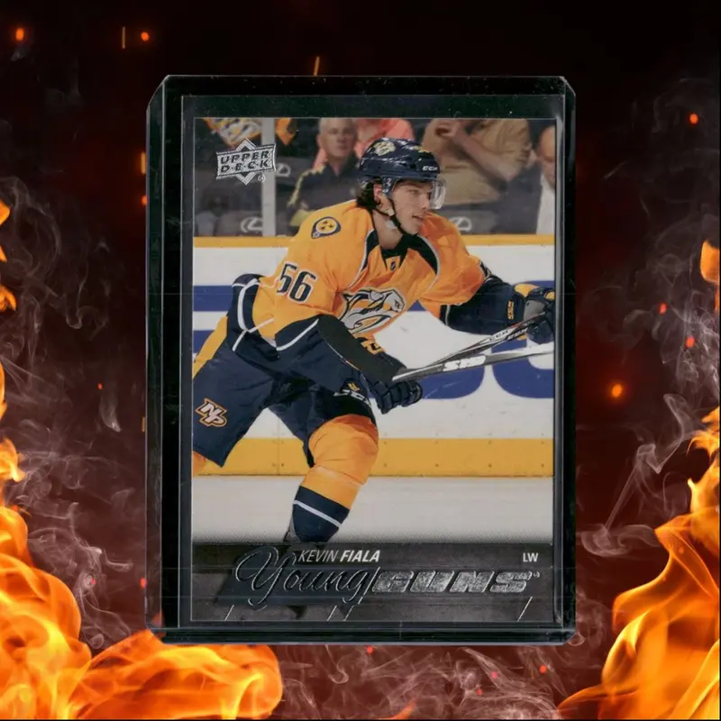 2015-16 Upper Deck Kevin Fiala Young Guns Rookie #208
