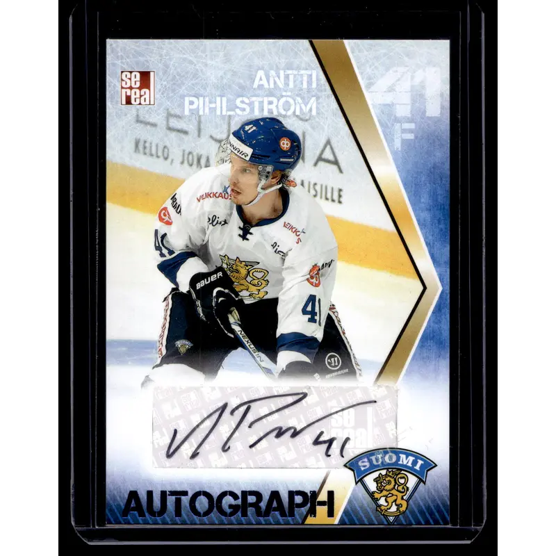 2016 Sereal Team Finland Autograph - Antti Pihlstrom #FIN-AUT-016 /50