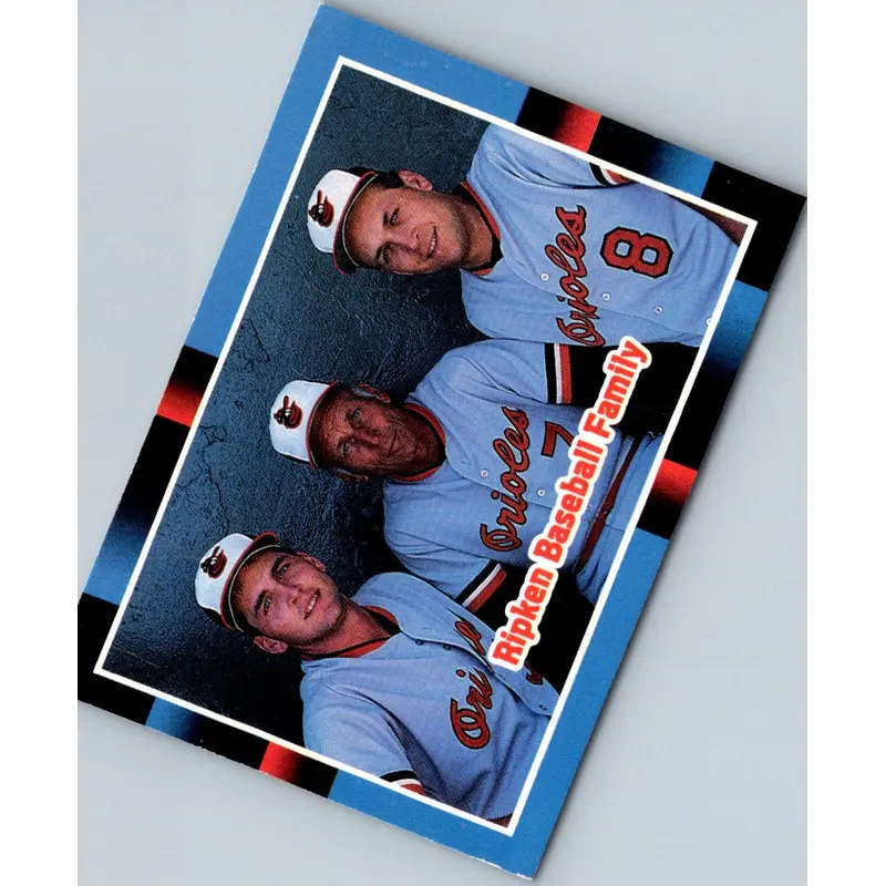 1988 Donruss Ripken Baseball Family (Billy Ripken/Cal Ripken Sr./Cal Ripken Jr.) #625