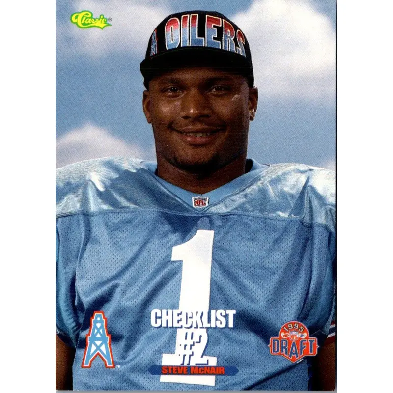 1995 Classic NFL Rookies Steve McNair #100
