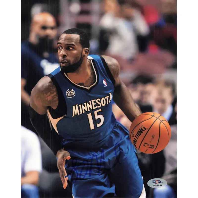Shabazz Muhammad signed 8x10 photo PSA/DNA Minnesota Timberwolves Autographed