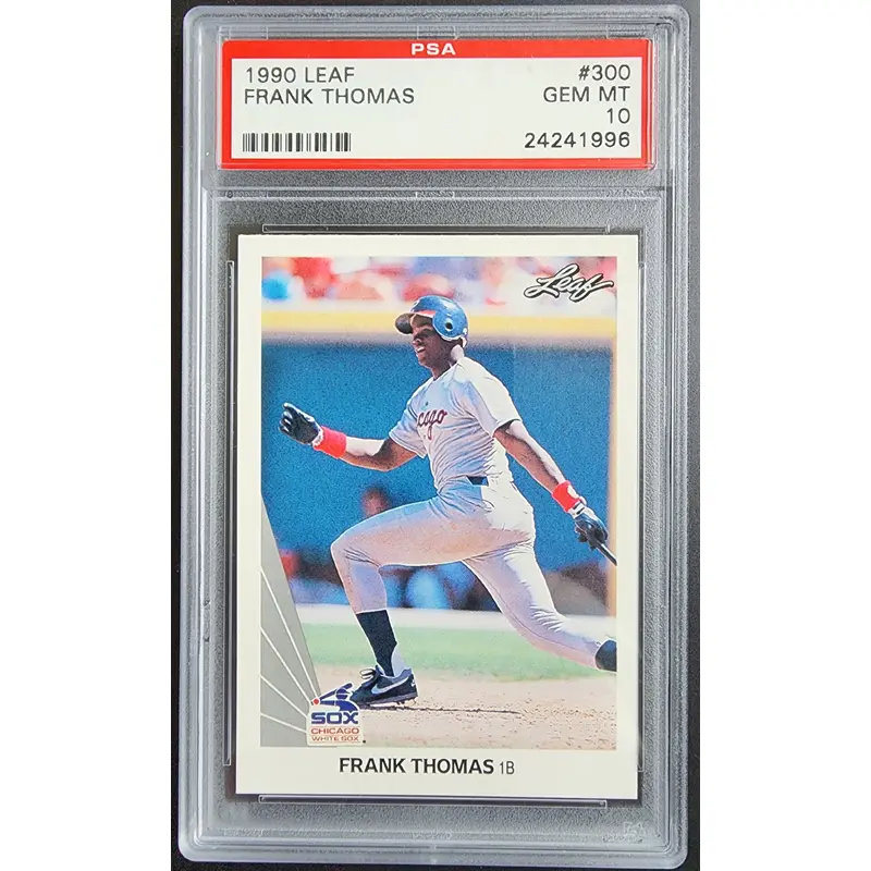 Frank Thomas 1990 Leaf #300 PSA 10 Gem Mint 1996