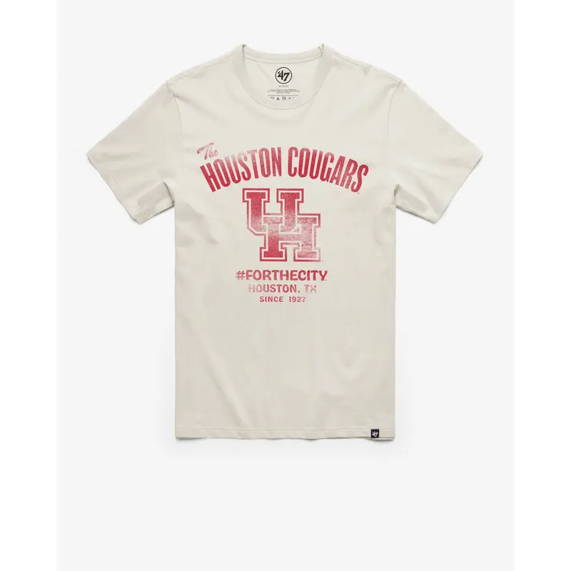 HOUSTON COUGARS WIDE OPEN '47 FRANKLIN TEE