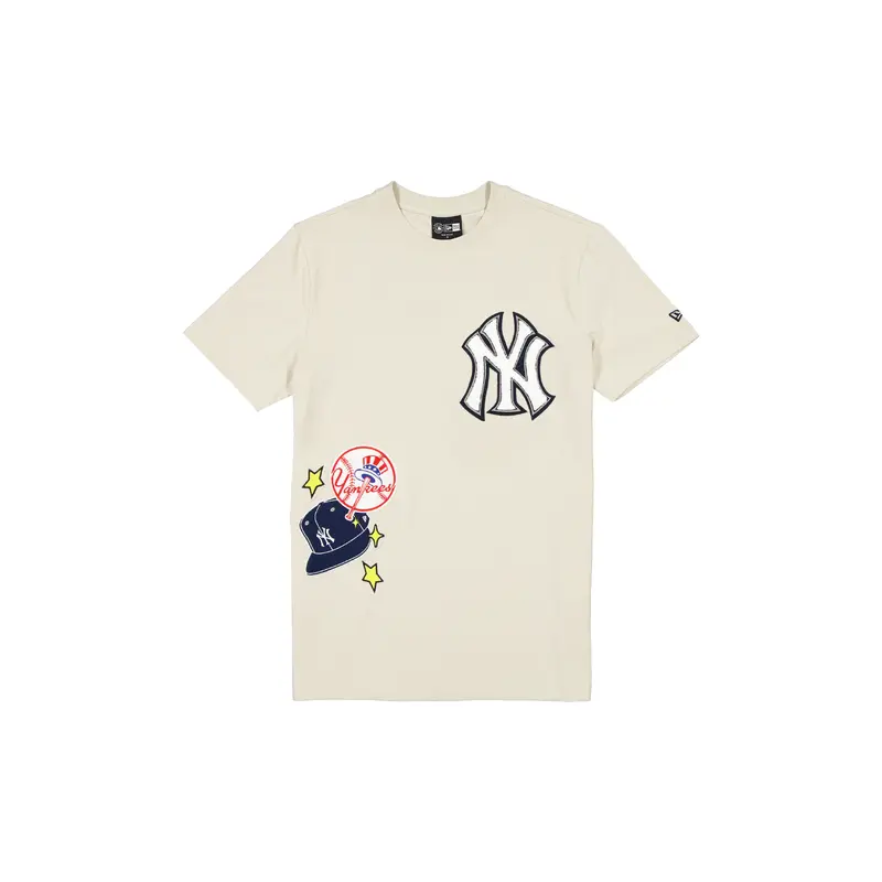 New Era -Stone Logo Select T-Shirt - New York Yankees