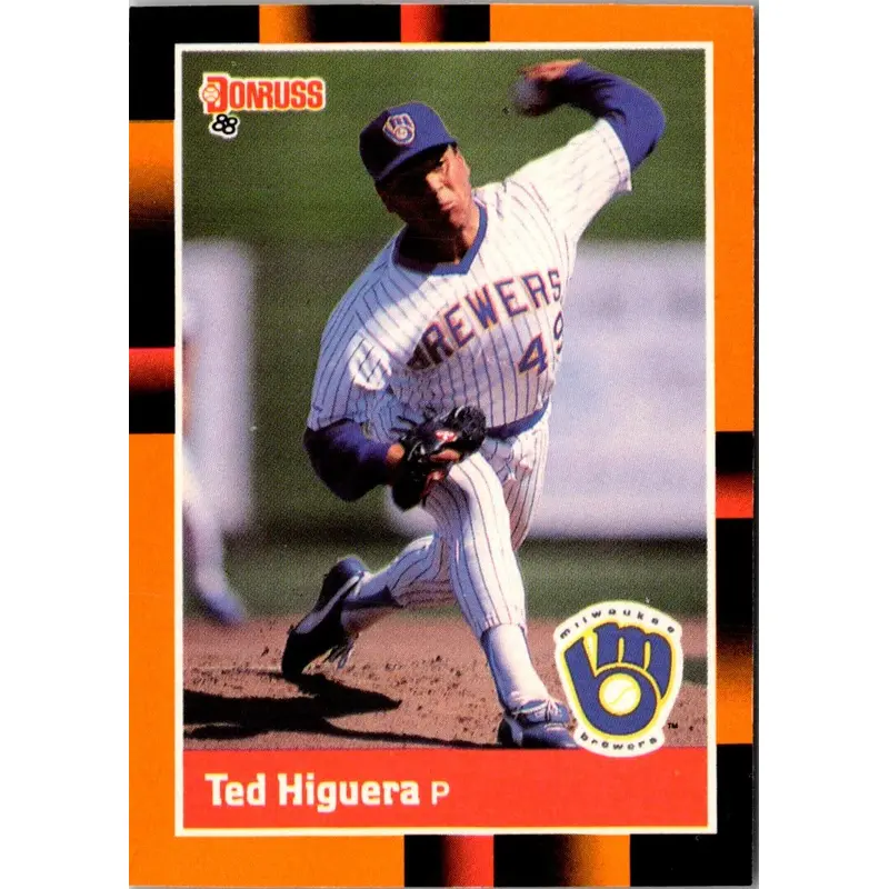 1988 Donruss Baseball's Best Ted Higuera #127