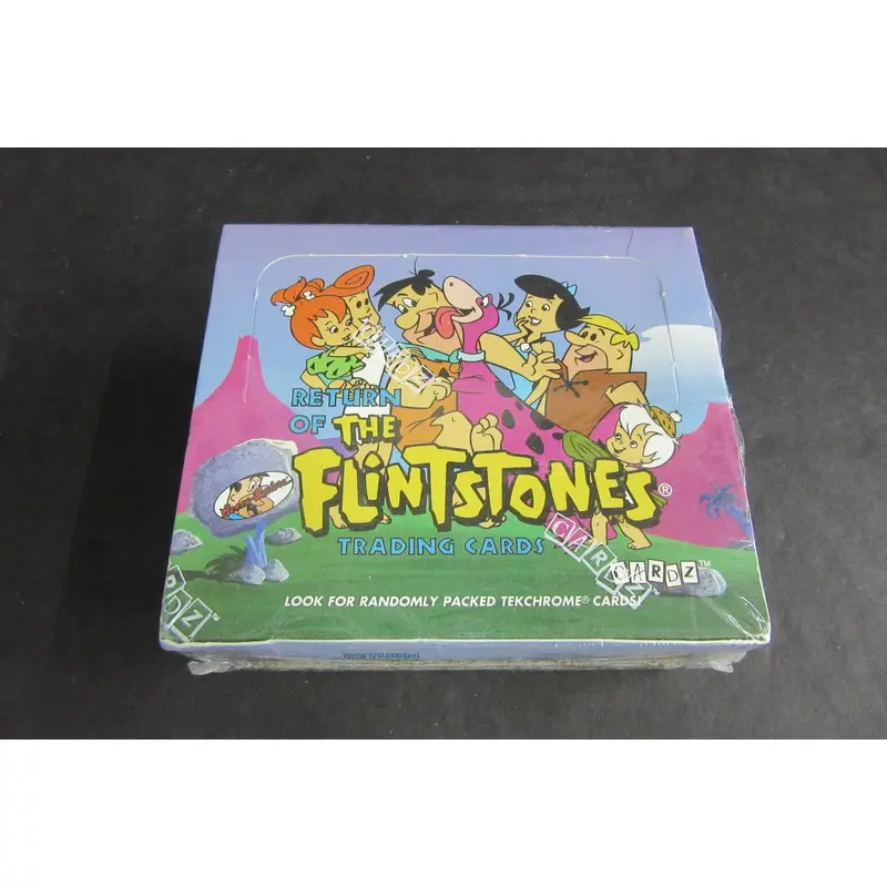 1994 Cardz Return of The Flintstones Trading Cards Box