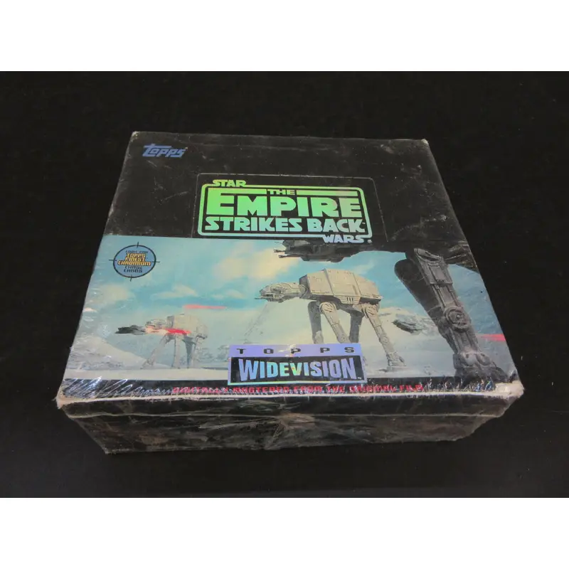 1995 Topps Star Wars Empire Strikes Back Widevision Box