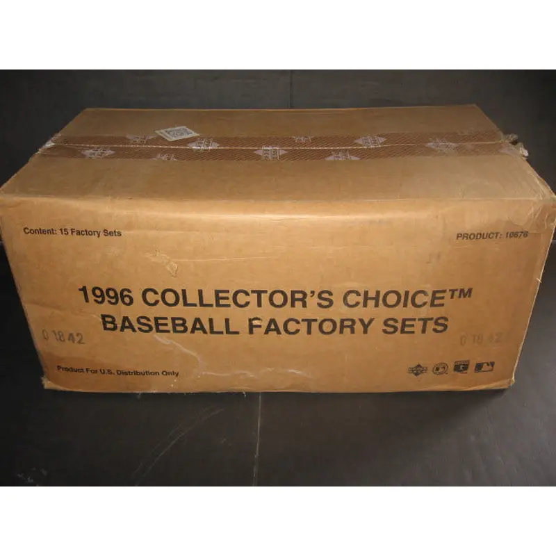 1996 Upper Deck Collector's Choice Baseball Factory Set Case (15 Sets)