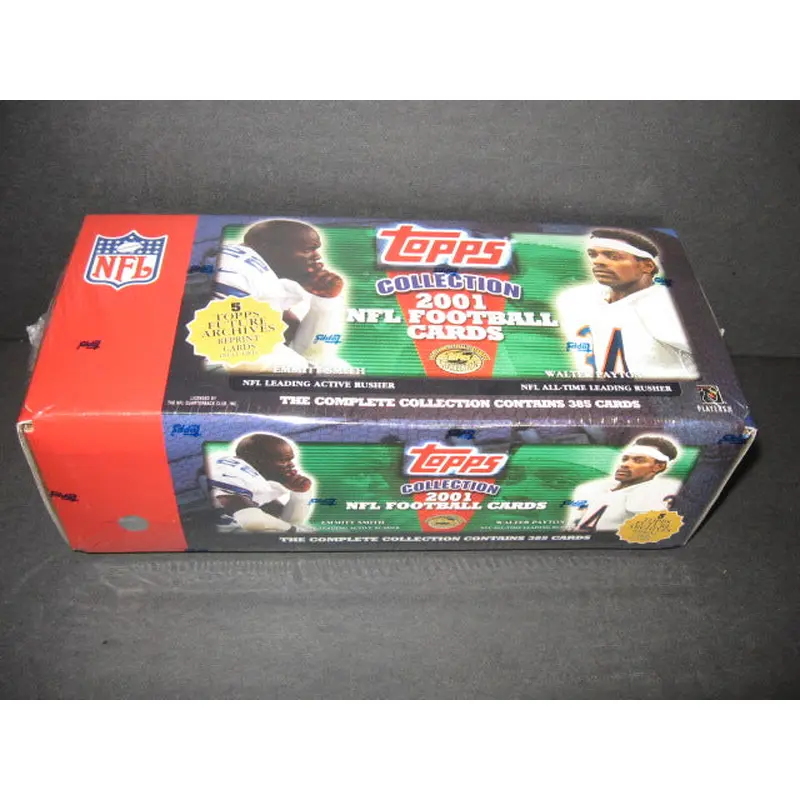 2001 Topps Football Factory Set
