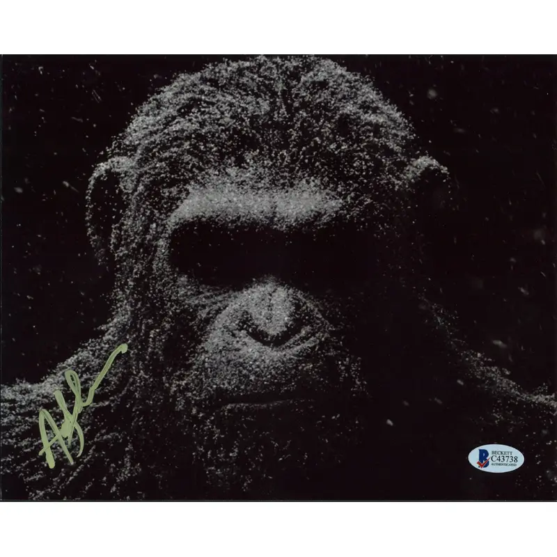 Andy Serkis Planet of the Apes Authentic Signed 8x10 Photo BAS #C43738