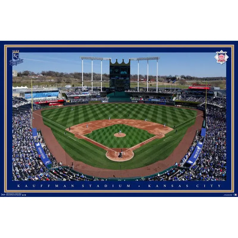 Kansas City Royals Kauffman Stadium Gameday Wall Poster - Trends International