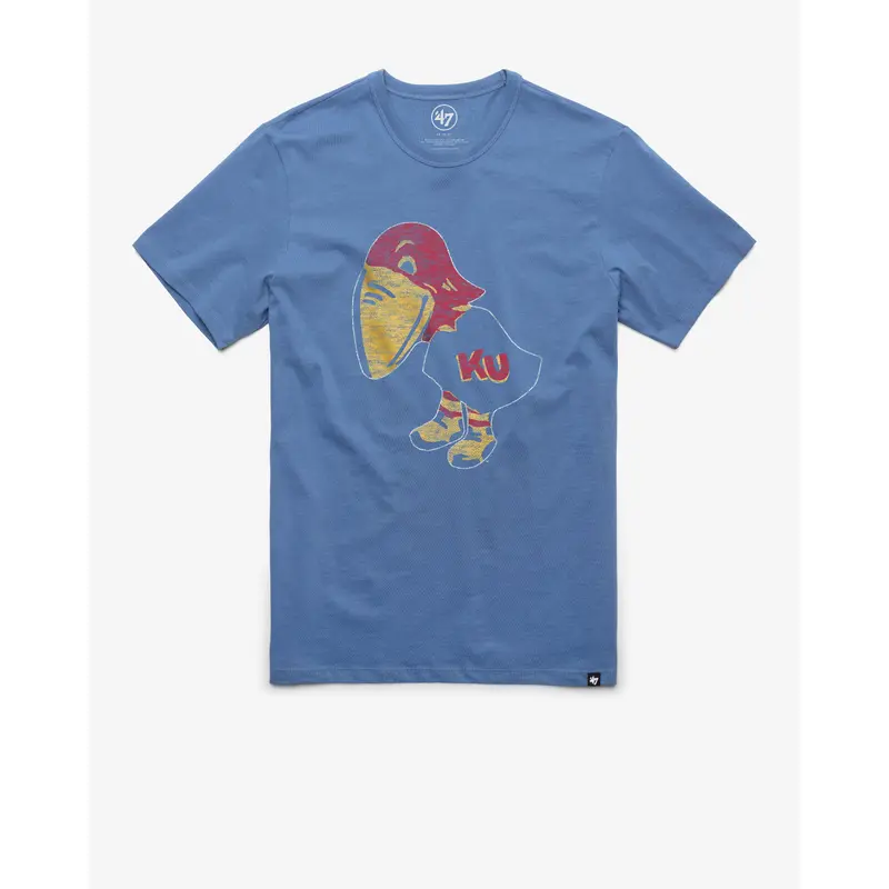 KANSAS JAYHAWKS VINTAGE PREMIER '47 FRANKLIN TEE