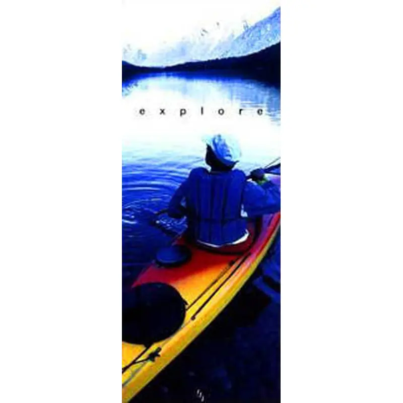 Kayaking "Explore" Inspirational Poster - Front Line