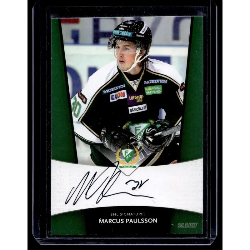 2010-11 SHL Signatures - Marcus Paulsson
