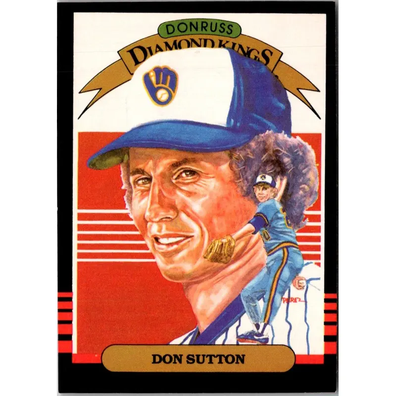 1985 Donruss Don Sutton #16
