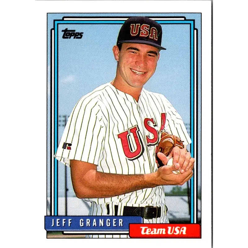 1992 Topps Traded Jeff Granger #43T