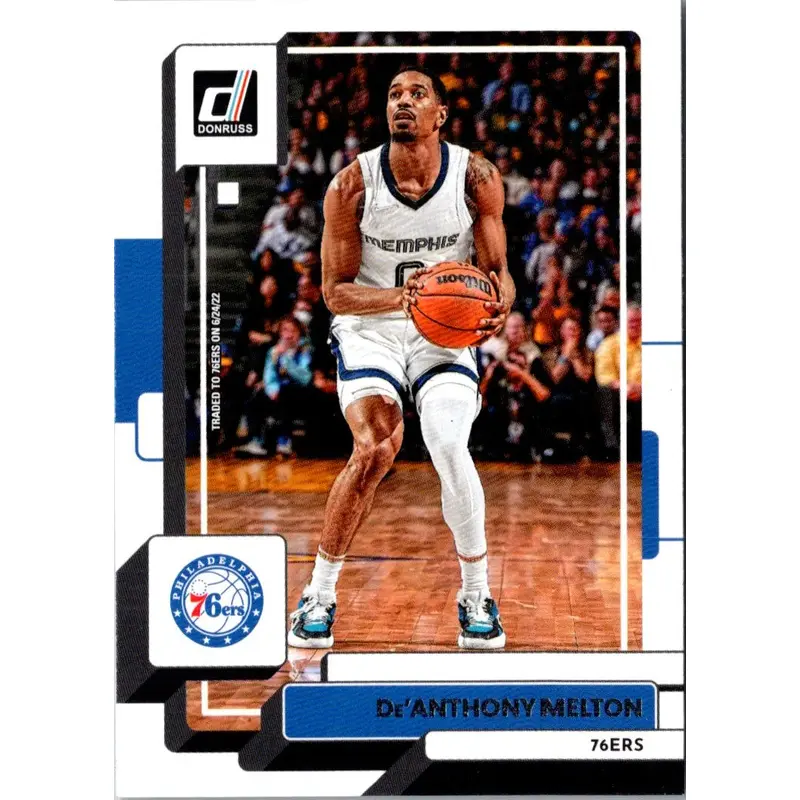 2022 Donruss De'Anthony Melton #22