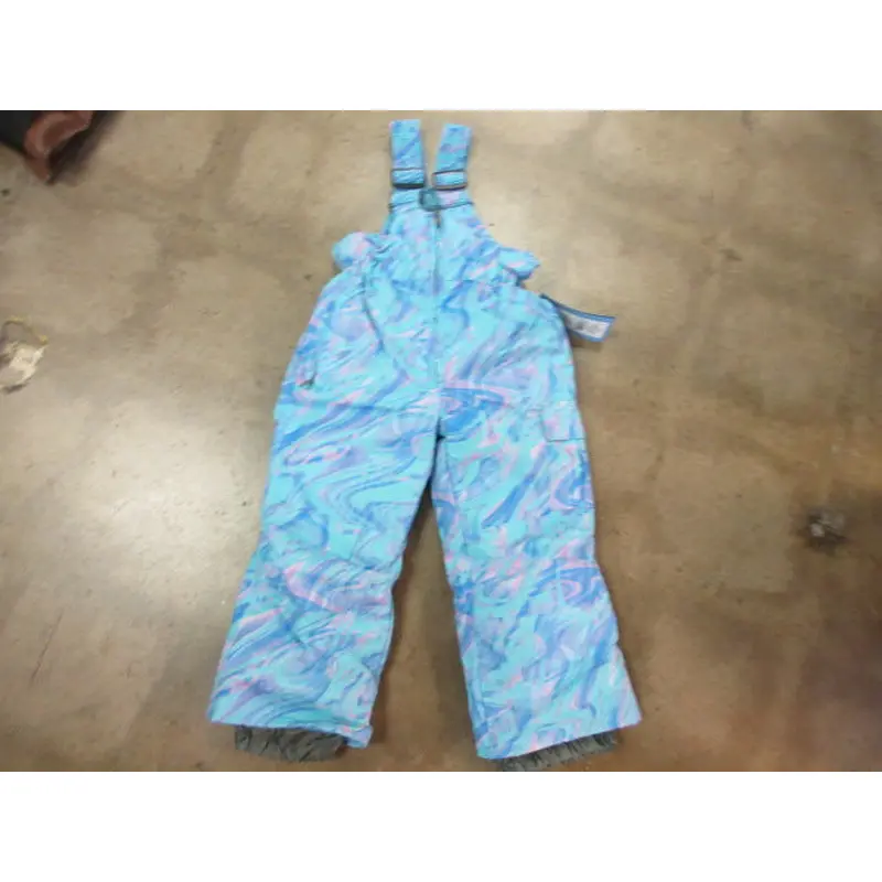 New Pulse Fashion Snow Bib Purple Swirl Size Small (4/5)