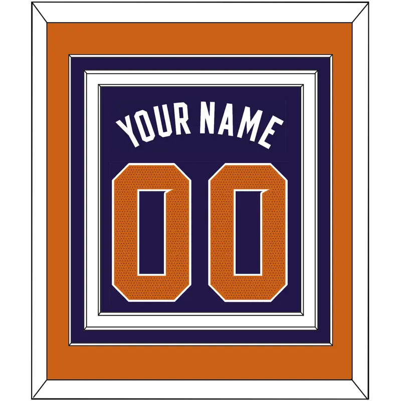 Phoenix Name & Number - Purple Icon (2017-2023) - Triple Mat 3