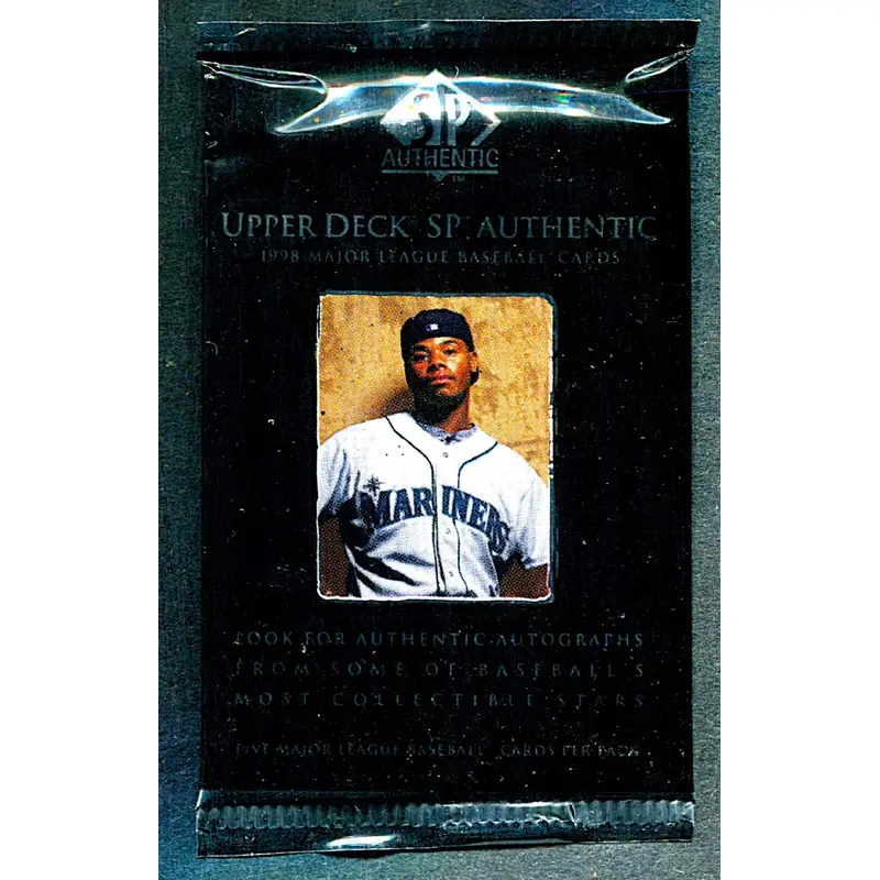 1998 Upper Deck SP Authentic Baseball Unopened Pack (5)