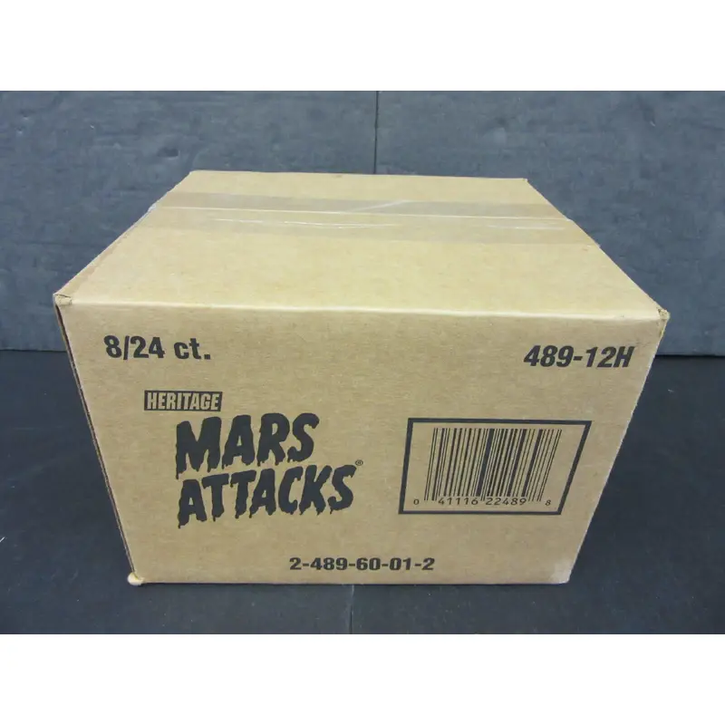 2012 Topps Heritage Mars Attack Case (Hobby) (8 Box)