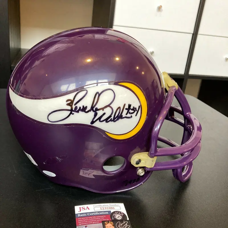 Herschel Walker Signed Full Size Minnesota Vikings Riddell Helmet JSA COA
