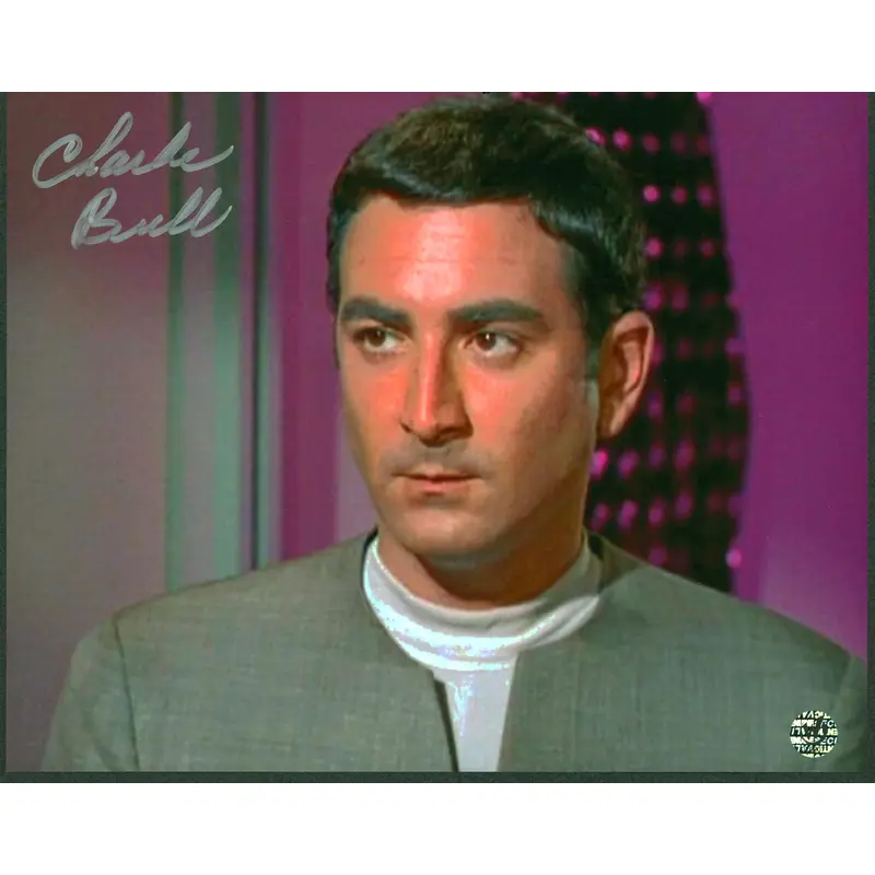 Charlie Brill Star Trek Original Series Signed 8x10 Photo Wizard World #029207