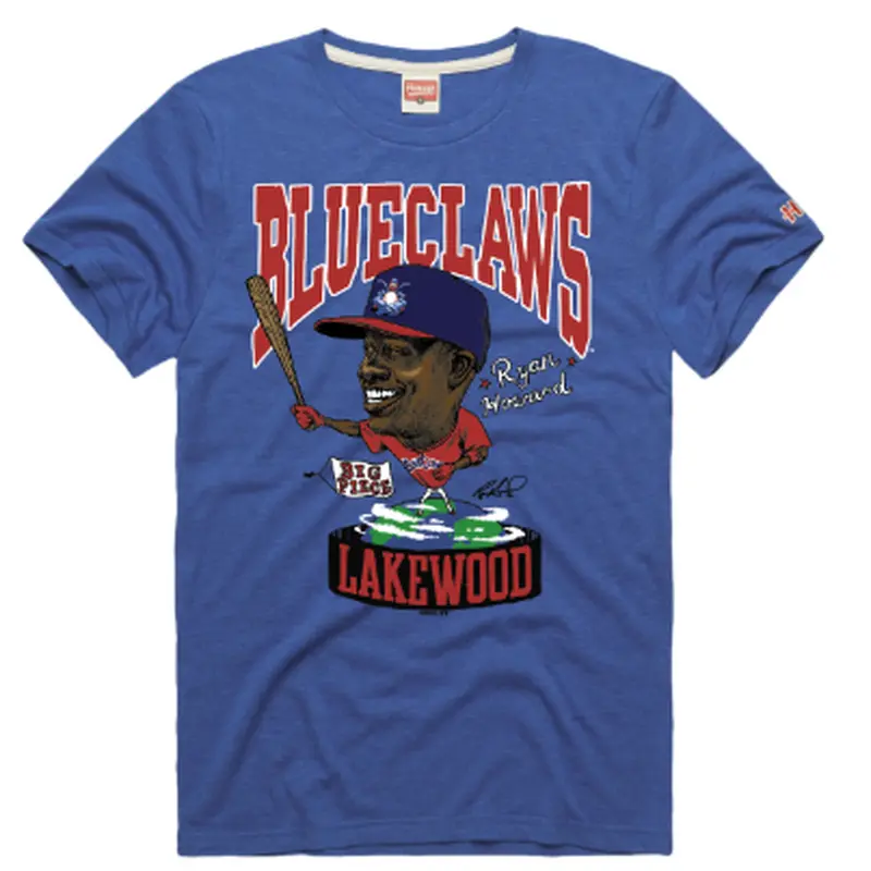 Jersey Shore BlueClaws Homage Ryan Howard T-Shirt