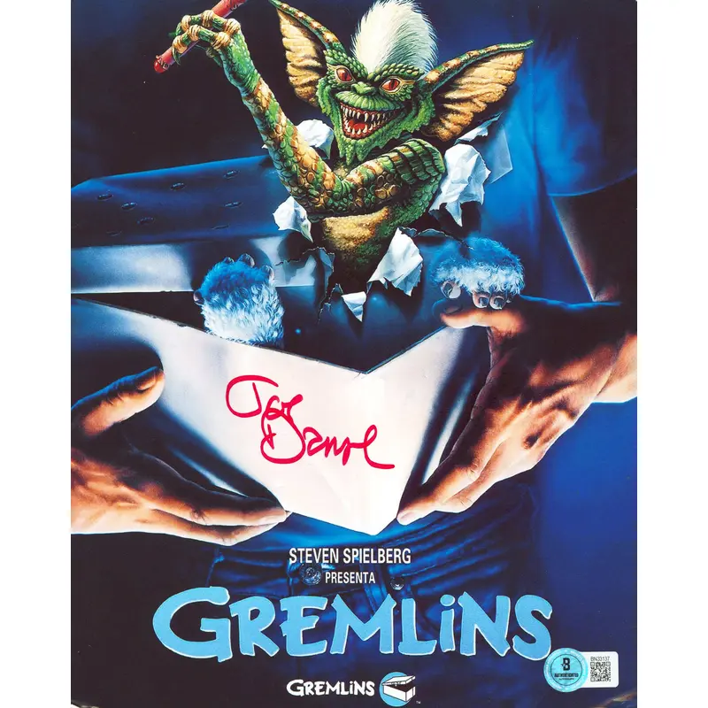 Joe Dante Gremlins Authentic Signed 8x10 Vertical Photo BAS #BN33137