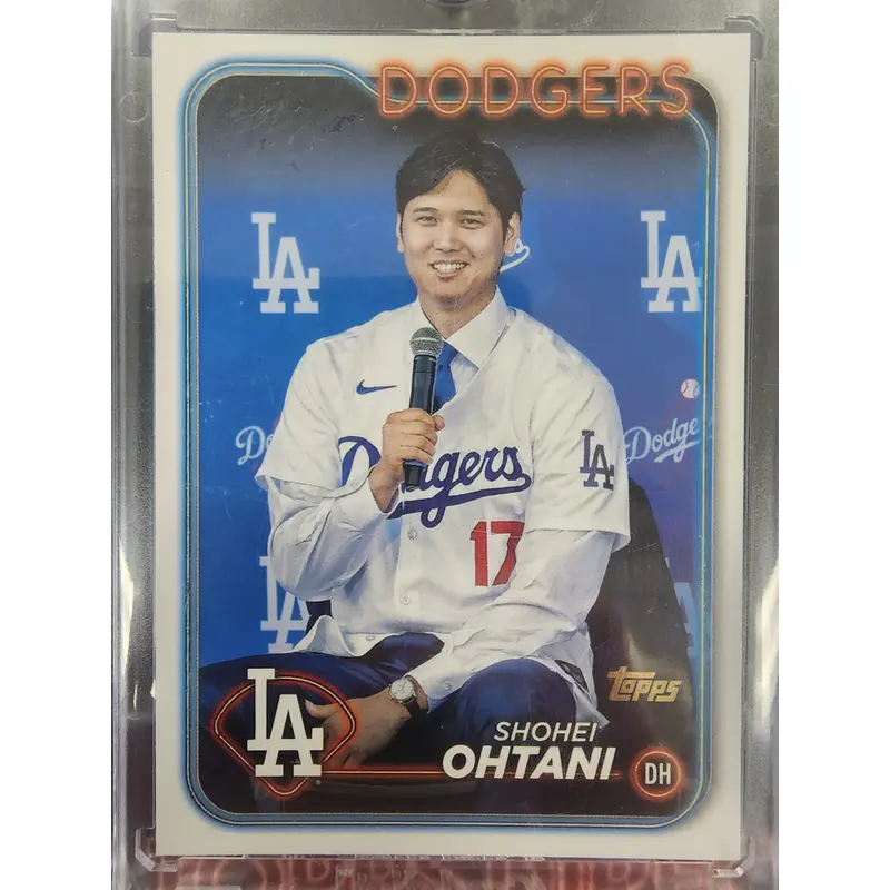 Shohei Ohtani 2024 Topps #500 Golden Mirror SSP