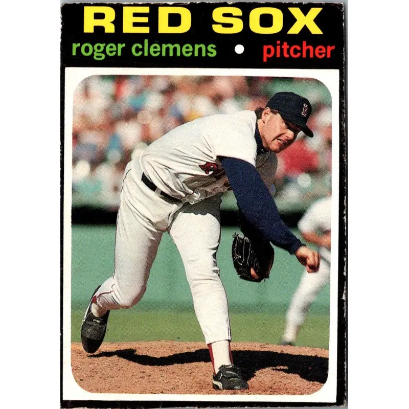 1991 SCD Baseball Card Price Guide Monthly Pocket Guides Roger Clemens #19
