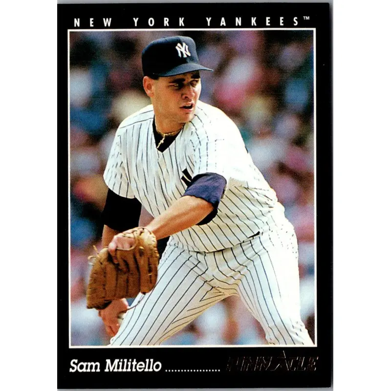 1993 Pinnacle Sam Militello #225