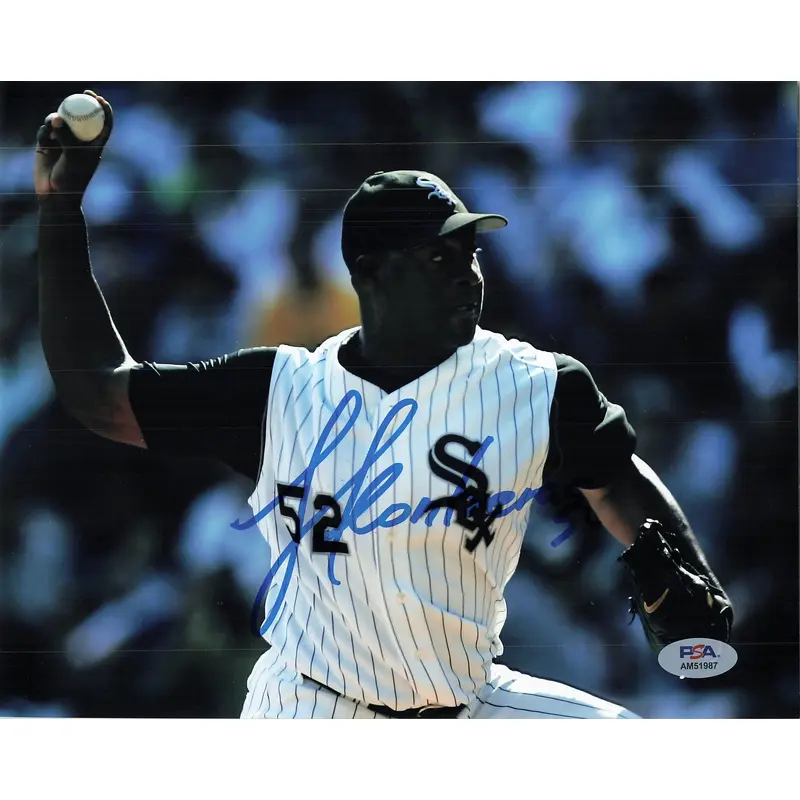 Jose Contreras signed 8x10 photo Chicago White Sox PSA/DNA Autographed