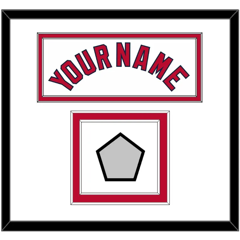 St. Louis Name & World Series Champions Patch - Home White (2006-2012) - Double Mat 1