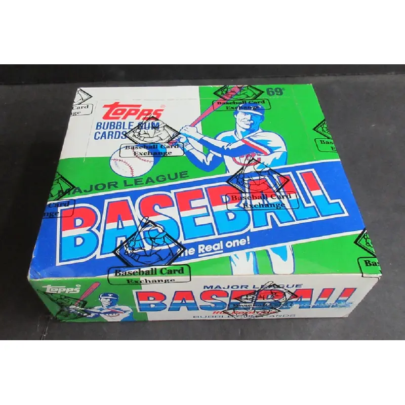 1987 Topps Baseball Unopened Cello Box (FASC)