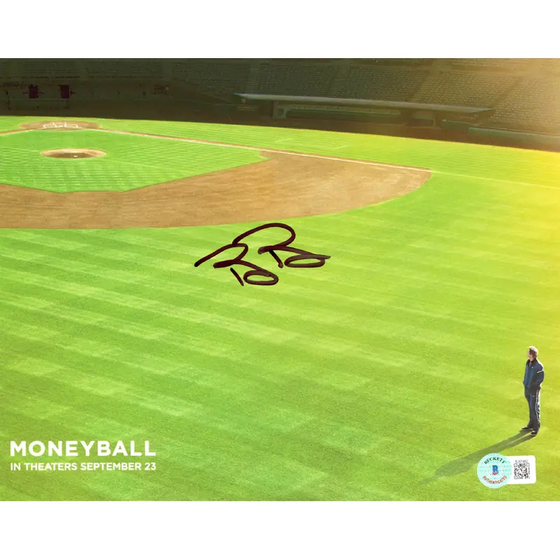 Athletics Billy Beane Moneyball Authentic Signed 8x10 Photo BAS #BJ67462