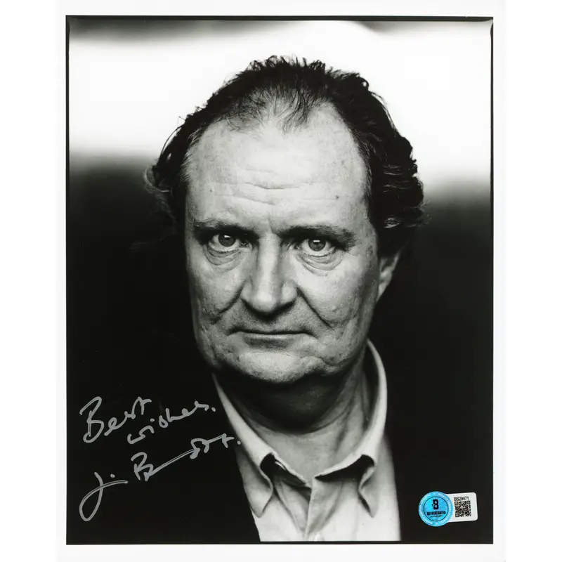 Jim Broadbent The Fisher King "Best Wishes" Signed 8x10 Photo BAS #BS29471
