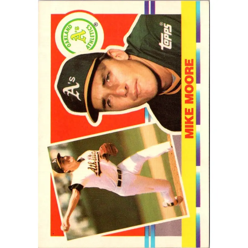 1990 Topps Big Mike Moore #200