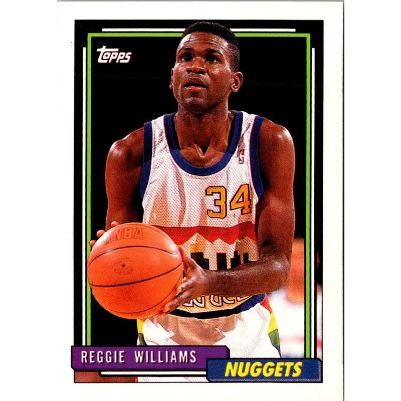 1992 Topps Reggie Williams #13