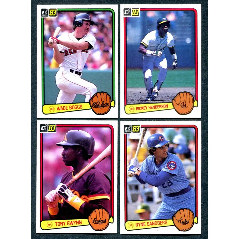 1983 Donruss Baseball Complete Set VG (660) (24-498) (Read)