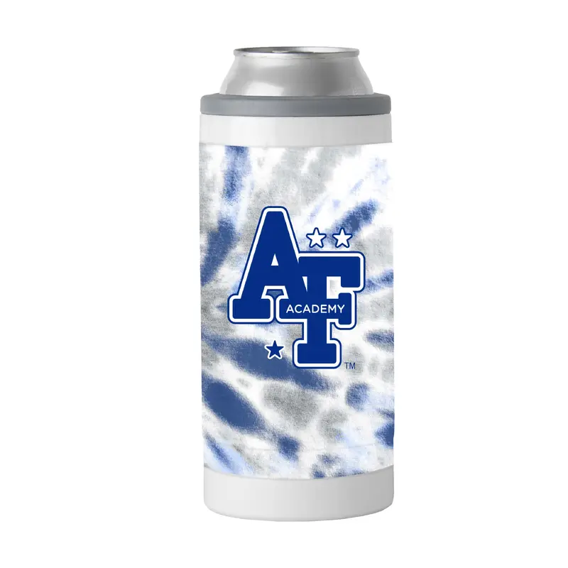 Air Force Vault 12oz Tie Dye Slim Can Coolie