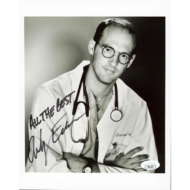 Anthony Edwards ER "All The Best" Authentic Signed 8x10 Photo JSA #CE01227