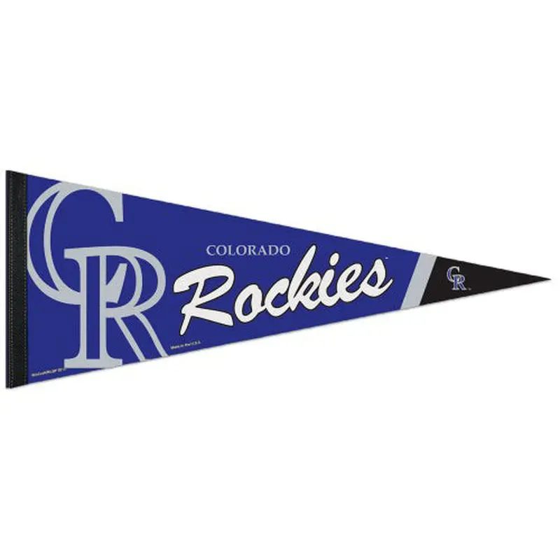 Colorado Rockies Official MLB Logo-Style Premium Felt Pennant - Wincraft Inc.