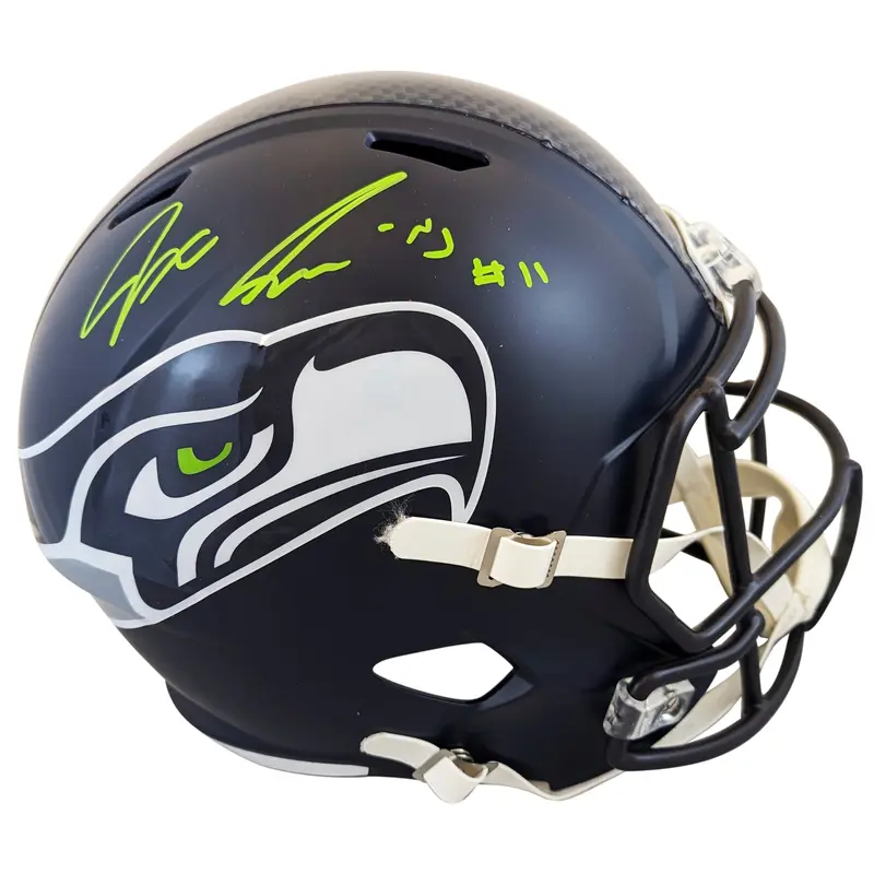 Seahawks Jaxon Smith-Njigba Authentic Signed Full Size Speed Rep Helmet Fanatics