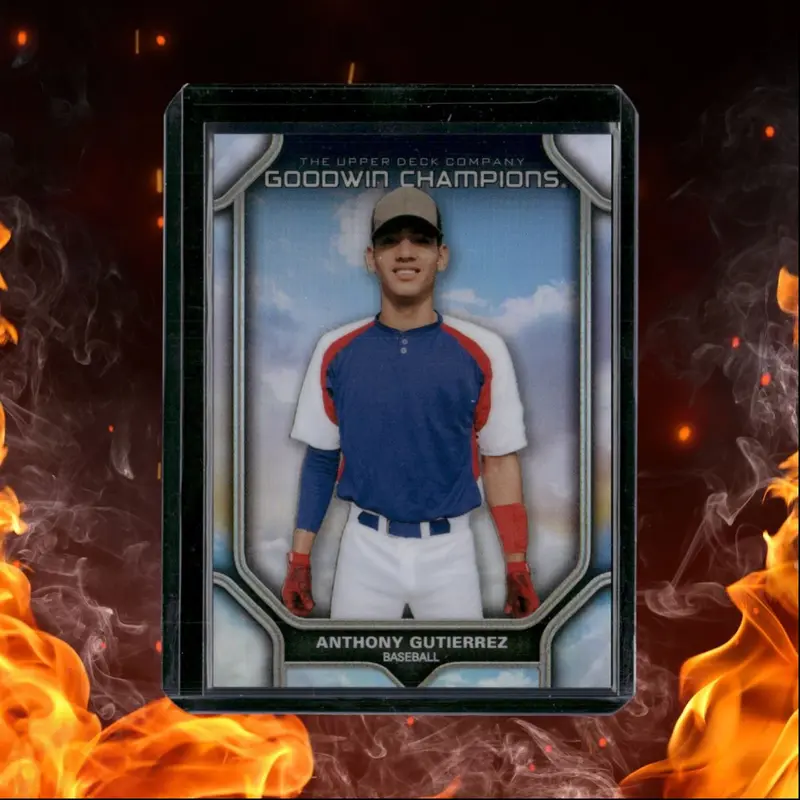 2024 Upper Deck Goodwin Champions Anthony Gutierrez Portraits Sky 72/99 #P67