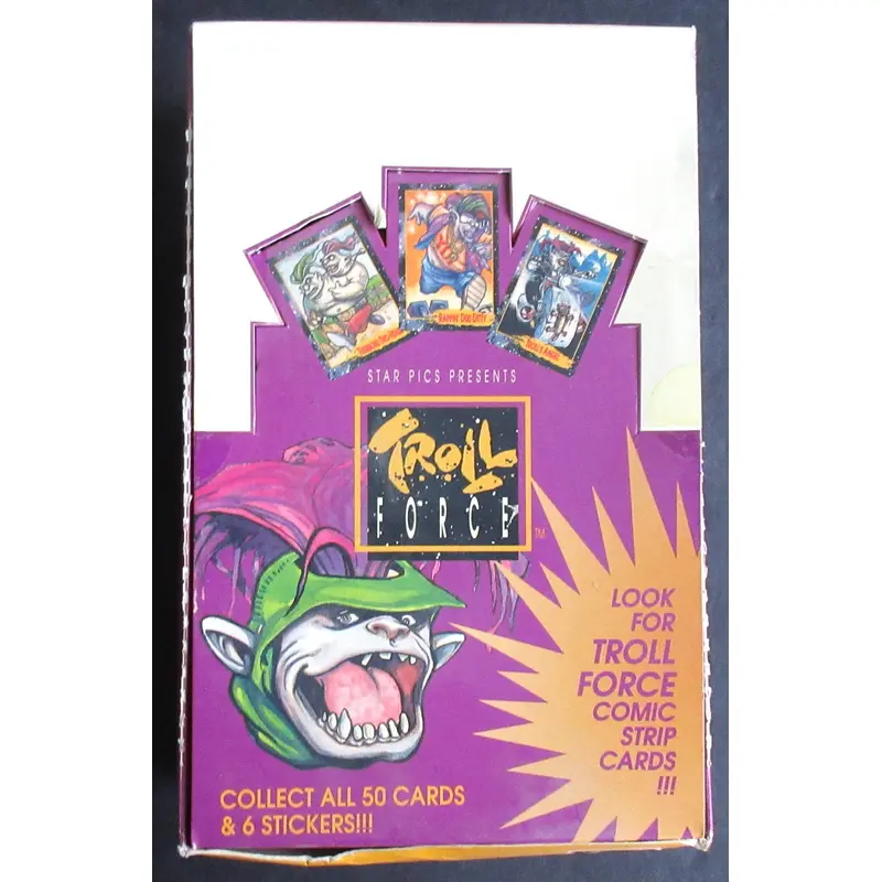 1992 Star Pics Troll Force Box