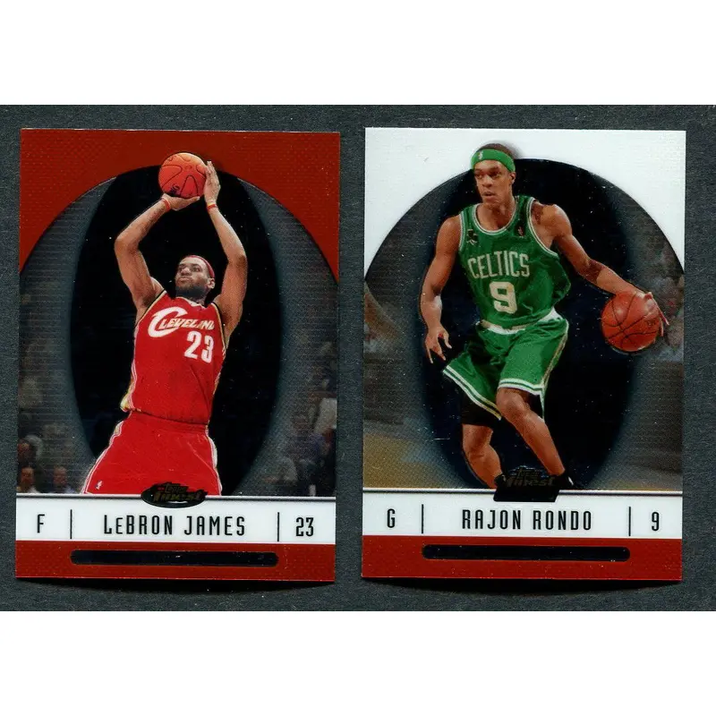 2006/07 Topps Finest Basketball Base Set (100)