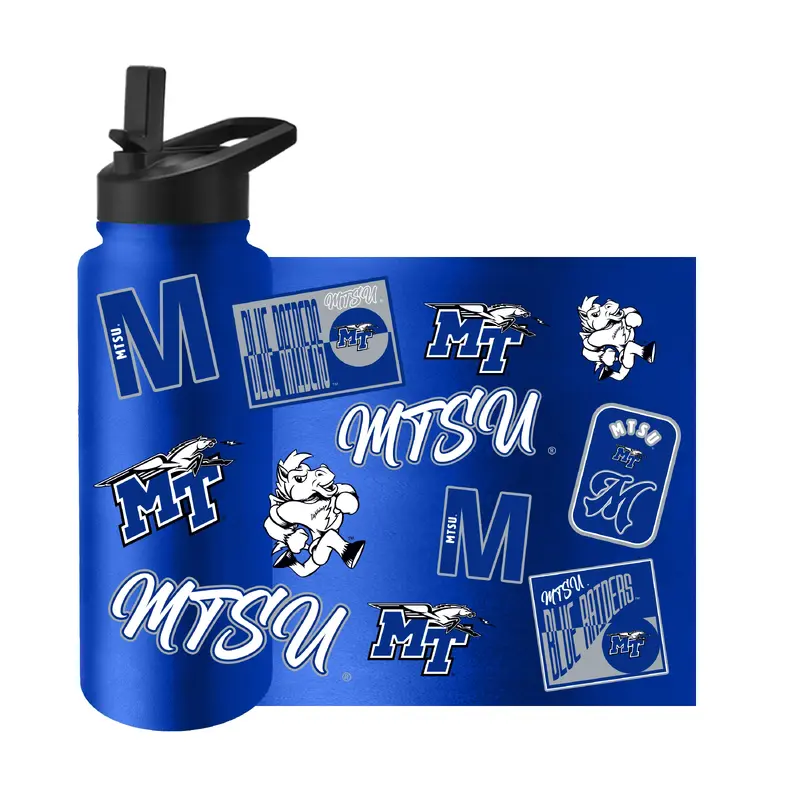 MTSU 34oz Dreamweave Quencher Bottle