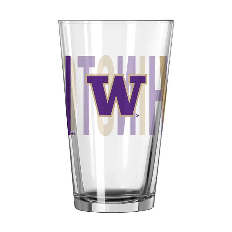 Washington 16oz Overtime Pint Glass